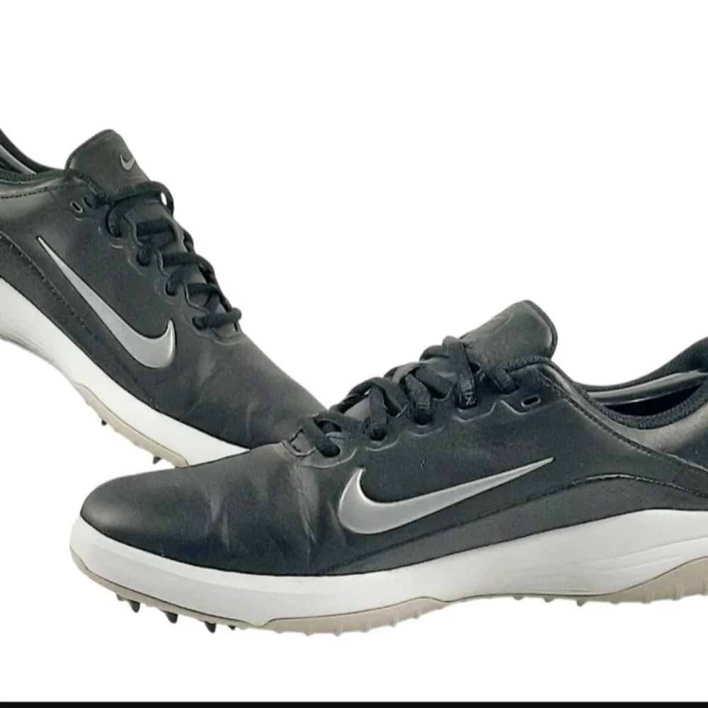 Nike Vapor Pro Golf BlackSpikeless Cleats Waterproof AQ2302-001 Mens Size 9.5
